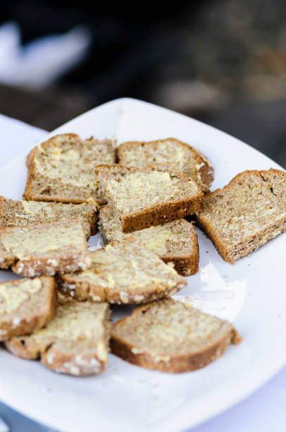 istock Gluten free Irish wheaten bread with butter 1164514317