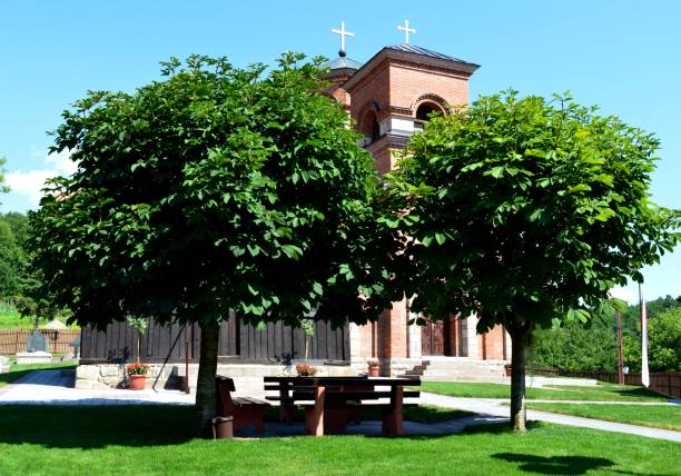 an old Serbian Orthodox Church