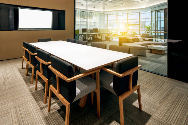 istock Conference room space building in the office 1164518567