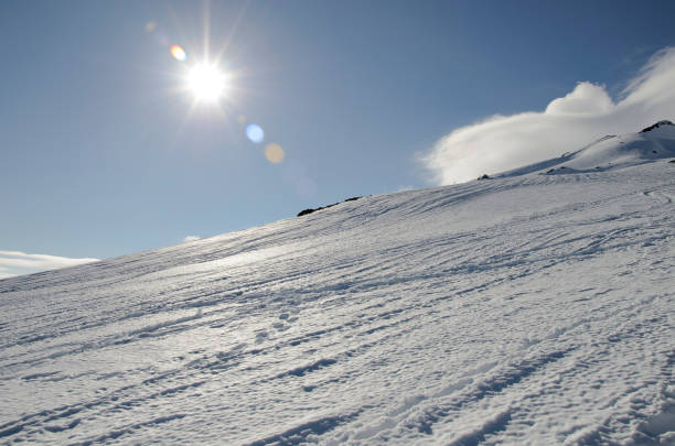 istock Views of Villarica volcano 1164529836