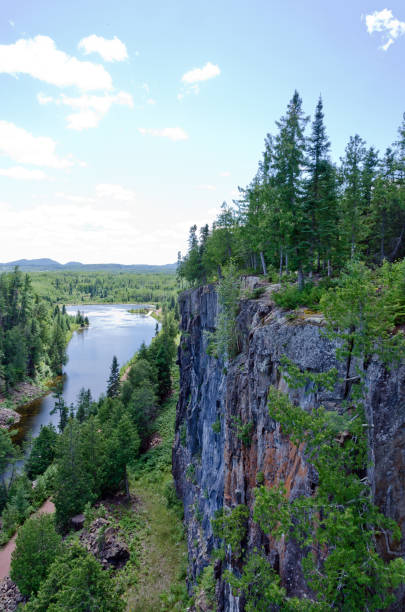 istock Canyon near Thunder bay 1164537431
