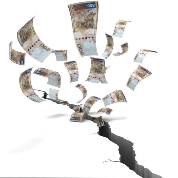 istock Hong Kong dollar falling money 1164539062
