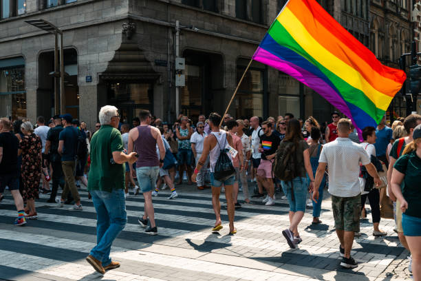 гей-прайд в амстердаме 2019 - city amsterdam urban scene gay parade стоковые фото и изображения