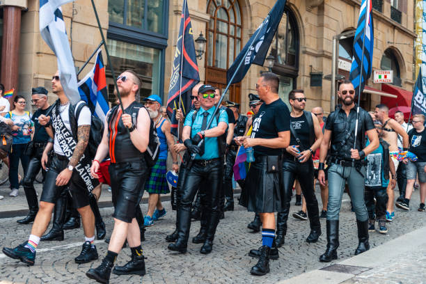 gay pride in amsterdam 2019 - city amsterdam urban scene gay parade stock-fotos und bilder