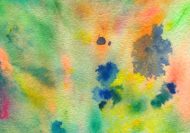 istock Multi colored background with splatters of paint 1164544894