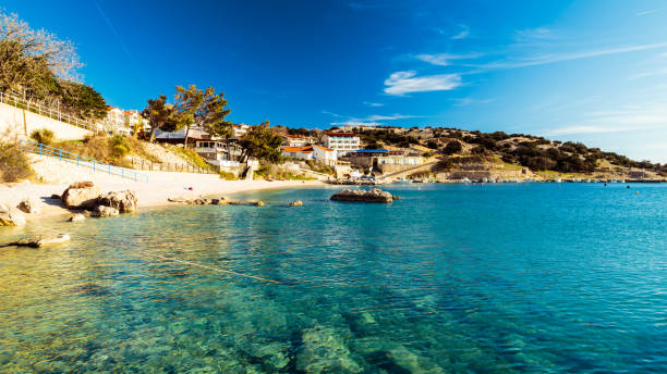 istock Stara Baska bay in krk 1164553536