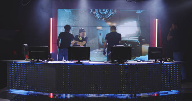 istock Gaming team losing a match at a tournament 1164554834