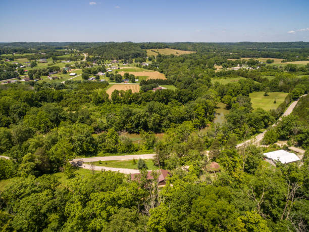 istock Aerial View of Appalachian Countryside 1164555009