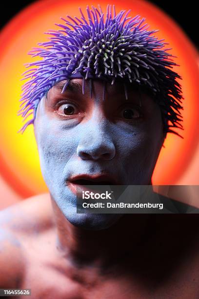 Strange God Guy Stock Photo - Download Image Now - Futuristic, Adult, Adults Only