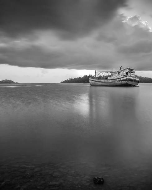 istock BlackWhite Landscape Photos at Bintan batam Island 1164557205