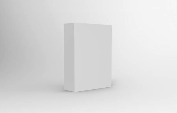 istock 3d cube box render on isolated background for product package design mockup and template 1164559356