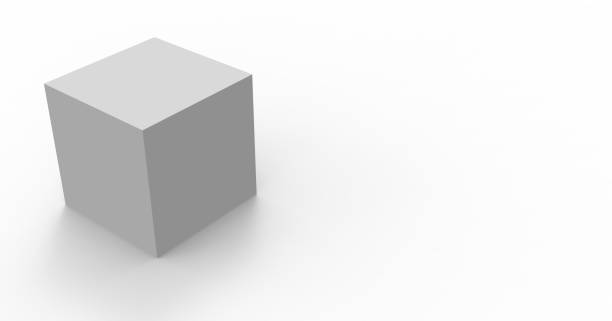 istock 3d cube box render on isolated background for product package design mockup and template 1164559433