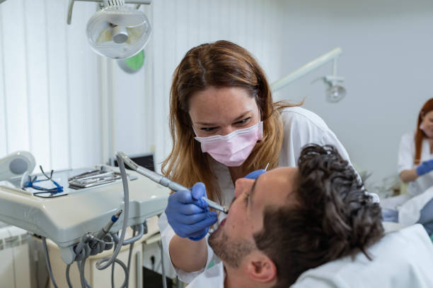 istock Medical Treatment At The Dentist Office 1164564705