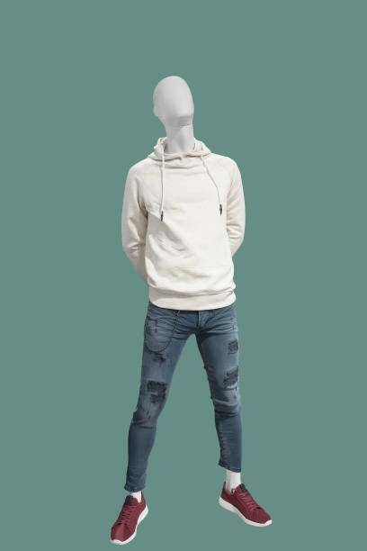 istock Full-length male mannequin. 1164569599
