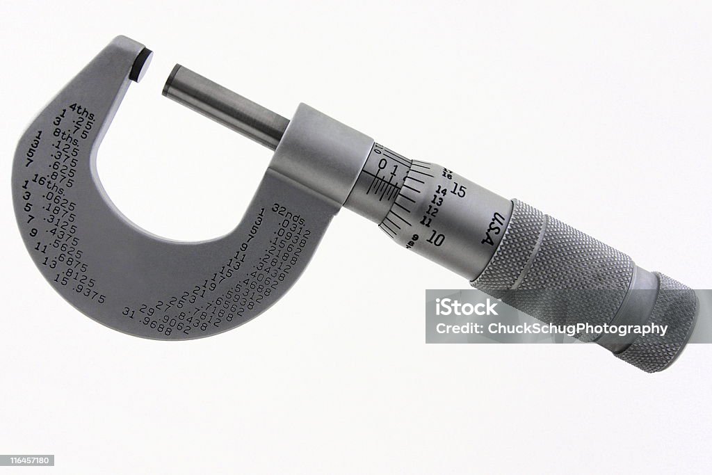 Micrómetro del instrumento de medida de precisión de herramienta - Foto de stock de Calibrador libre de derechos