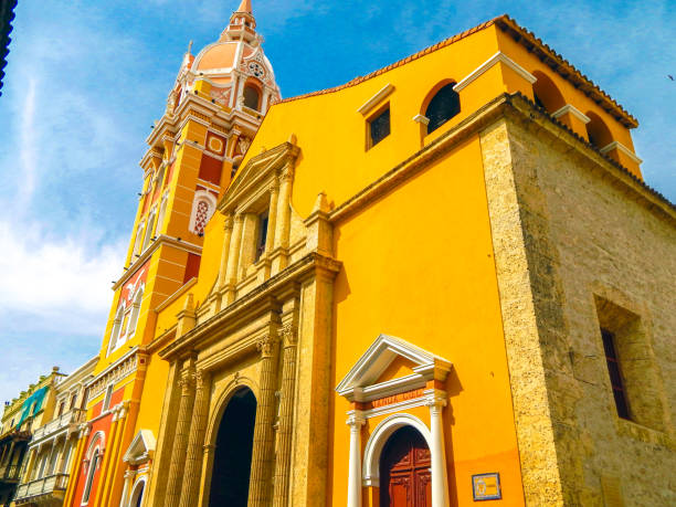 istock Cartagena Cathedral seen from below 1164573991