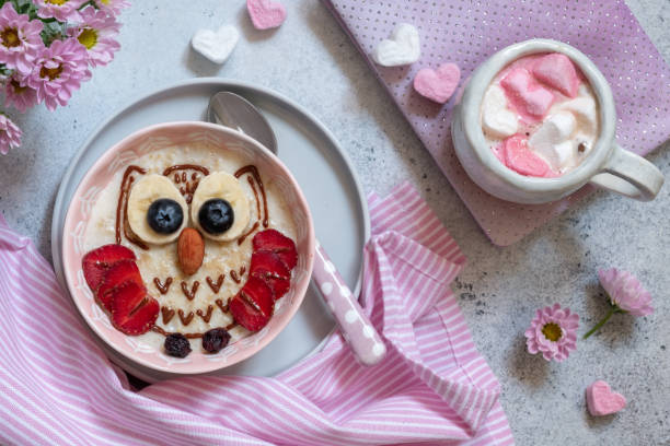 istock Kids breakfast oatmeal porridge 1164580040
