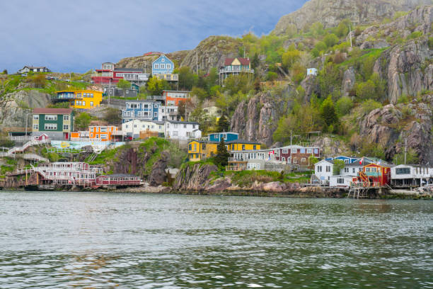 istock Colorful homes of St John's Newfoundland 1164581531