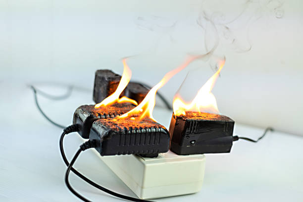 Plug Exploding 1,100+ Old And Damaged Plug Socket Stock Photos, Pictures & Royalty ...
