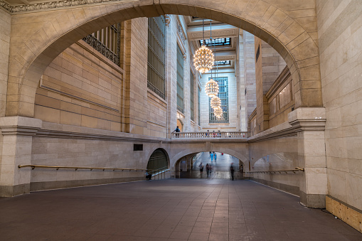 Grand Central Terminal Hallway During the Daytime
