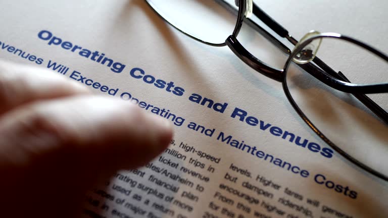 Finger tapping on costs and revenues form