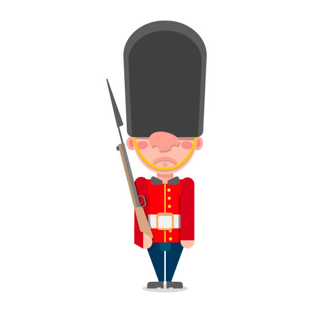 70+ British Royal Guard Background Stock Illustrations, Royalty-Free ...