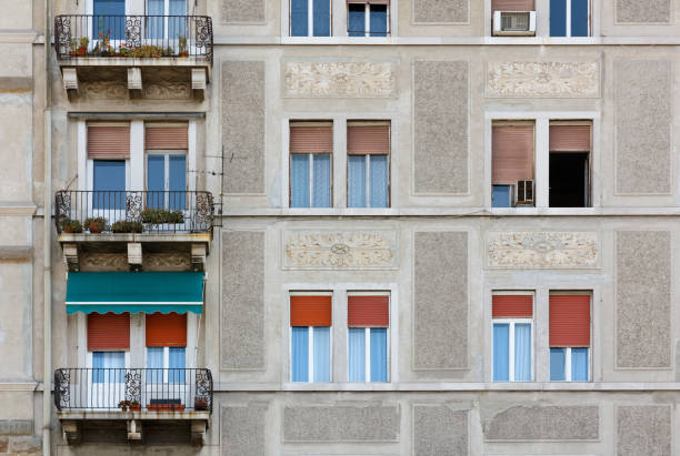 istock Facade of an elegant urban building 1164600916