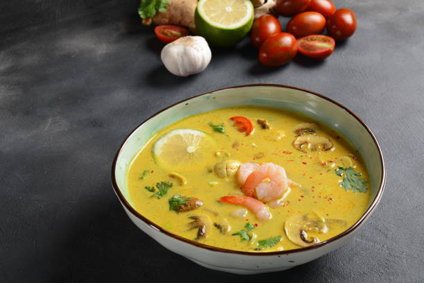 istock Tom Yam kung Spicy Thai soup 1164606532