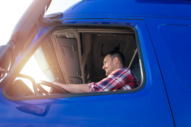 istock Truck driver job. 1164606557