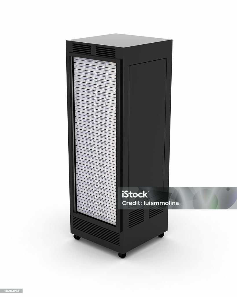 Rack of High Performance-Server - Lizenzfrei Computer Stock-Foto