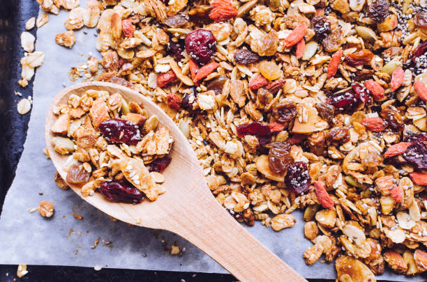 istock Organic homemade granola 1164612121