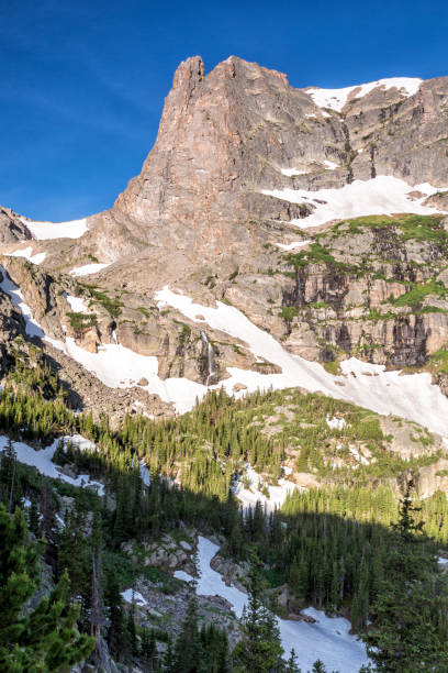 istock Notchtop Mountain and Grace Falls 1164618880