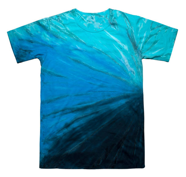 Aqua mineral wash dip dye front