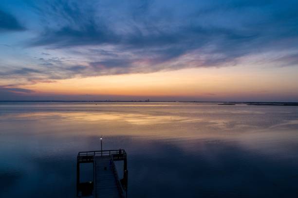 istock July Sunset on Mobile Bay 1164637684