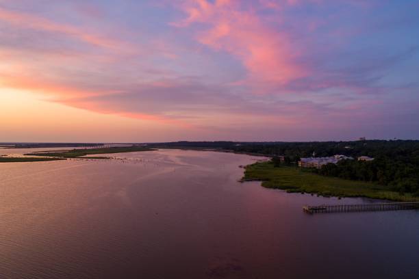istock July Sunset on Mobile Bay 1164637798