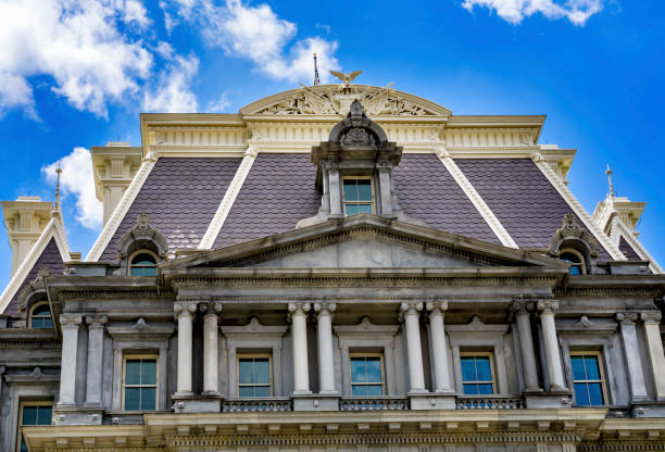 istock Eisenhower Old Executive Office Buidling Presidential Park Washington DC 1164640194