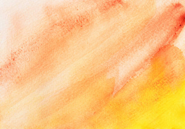 istock Abstract background by hand drawn brown with orange and yellow  liquid drip 1164642928