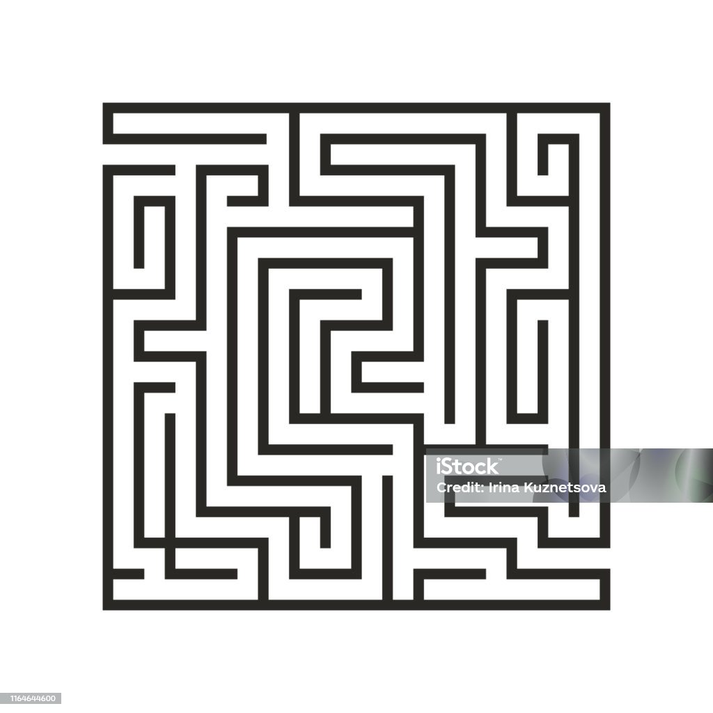 Mê Cung Trò Chơi Logic Giáo Dục Cho Trẻ Em Tìm Đúng Cách Cô Lập ...