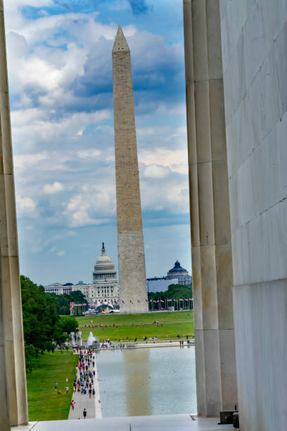 istock Columns Washington Monument Capitol Hill Lincoln Memorial Washington DC 1164646671