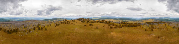 istock Panorama of the mountains 1164649702