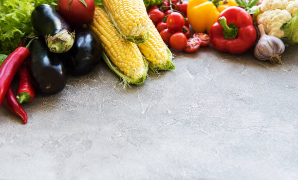 Fresh summer vegetables