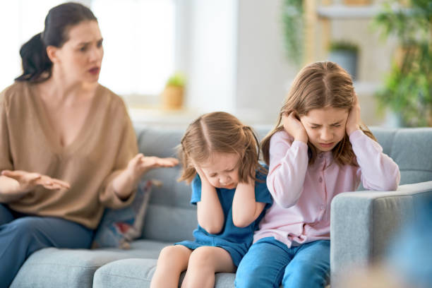 istock mother is scolding her children 1164667611