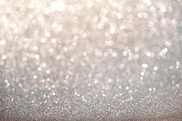istock Background of silver glitter texture. Christmas abstract background 1164671129