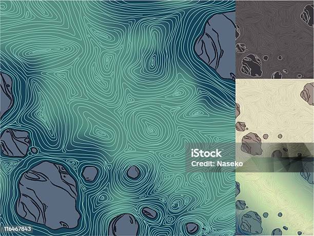 Проточная Вода — стоковая векторная графика и другие изображения на тему Река - Река, Пороги - река, Ручей