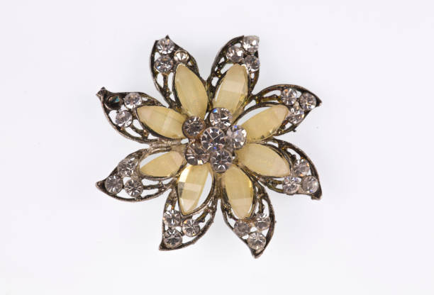 istock jewelry brooch with stones isolated on white background 1164681150