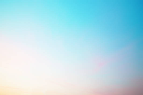 istock Cloud sky sunrise during morning background. Blue pastel heaven,soft focus lens flare sunlight. Abstract blurred white cyan gradient of peaceful nature. Open view windows beautiful summer spring 1164682273