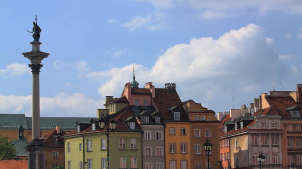 istock Old Town in Warsaw - Castle Square with Zygmunt's Column. 1164682522