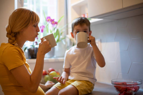 istock Enjoying Their Favorite Tea In The Morning 1164693584