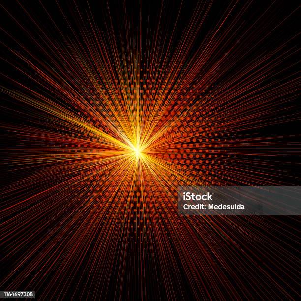 Exploding Effect Halftone Vector Stock Illustration - Download Image ...