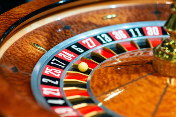 istock Roulette wheel in casino. Close up 1164697317